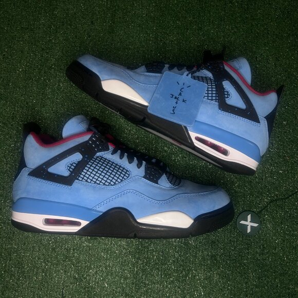 Jordan 4 Travis Scott Cactus Jack Men Size US12 - Picture 4 of 15